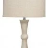 Jamie Young Commonwealth Table Lamp In White Faux Alabaster With Classic Drum Shade In Natural Linen Table Lamps 2 Jamie Young Commonwealth Table Lamp In White Faux Alabaster With Classic Drum Shade In Natural Linen Table Lamps