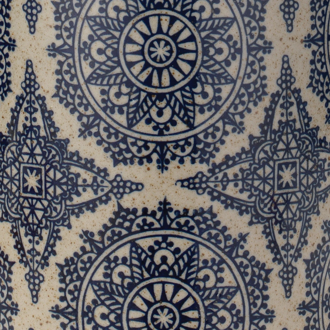 Jamie Young Deliah Table Lamp In Blue With Medium Drum Shade In Stone Linen Table Lamps 4 Jamie Young Deliah Table Lamp In Blue With Medium Drum Shade In Stone Linen Table Lamps