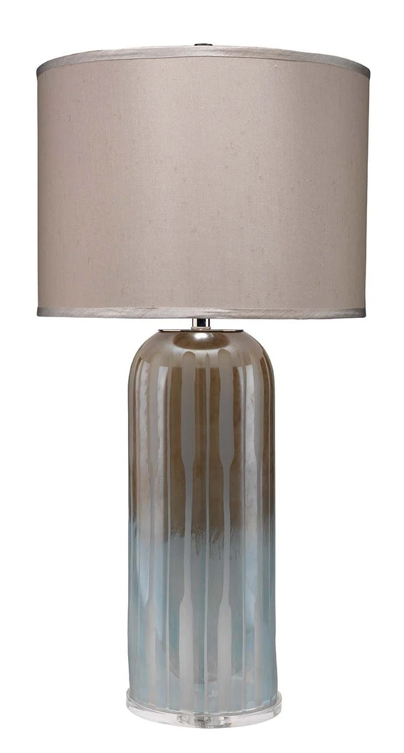 Jamie Young Ethereal Table Lamp In Taupe & Opal Glass 3 Jamie Young Ethereal Table Lamp In Taupe & Opal Glass