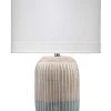 Jamie Young Flagstaff Table Lamp In Natural & Slate Ceramic 1 Jamie Young Flagstaff Table Lamp In Natural & Slate Ceramic