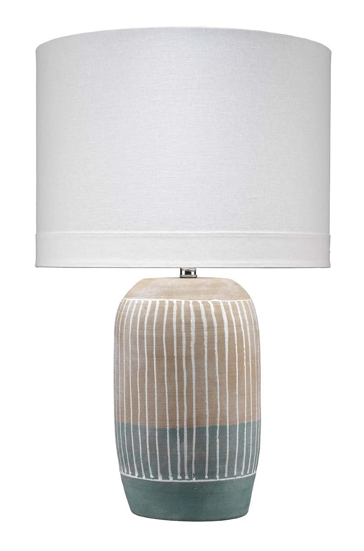 Jamie Young Flagstaff Table Lamp In Natural & Slate Ceramic 3 Jamie Young Flagstaff Table Lamp In Natural & Slate Ceramic