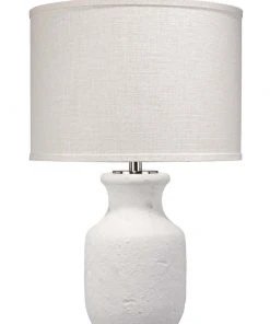 Table Lamps Jamie Young Gilbert Table Lamp In Textured Matte White Cement