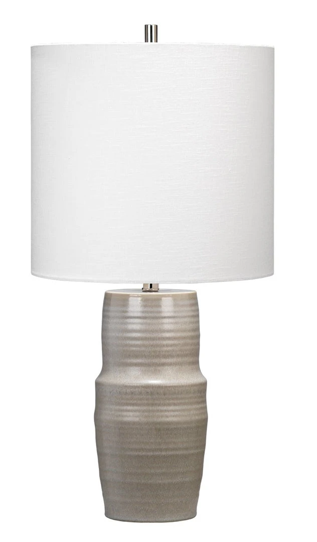 Jamie Young Goodman Table Lamp In Grey Ceramic 3 Jamie Young Goodman Table Lamp In Grey Ceramic
