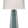 Jamie Young Hobnail Table Lamp In Teal Ceramic Table Lamps 2 Jamie Young Hobnail Table Lamp In Teal Ceramic Table Lamps