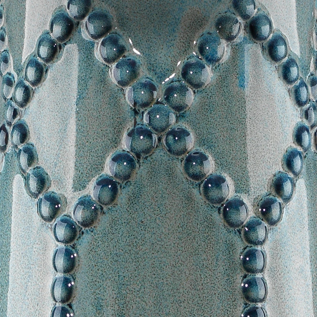 Jamie Young Hobnail Table Lamp In Teal Ceramic Table Lamps 4 Jamie Young Hobnail Table Lamp In Teal Ceramic Table Lamps