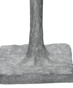 Jamie Young Humble Floor Lamp In Textured Grey Plaster Floor Lamps