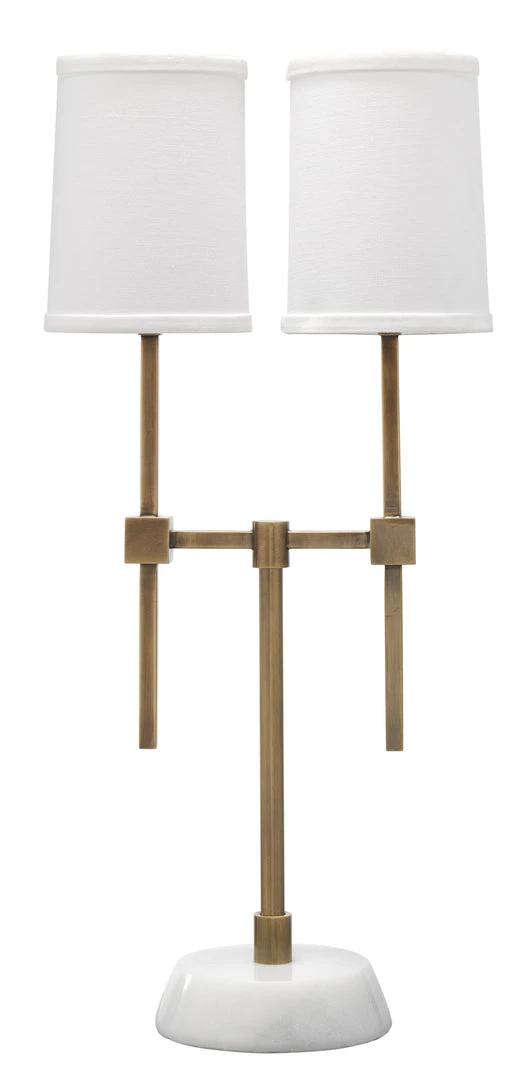 Jamie Young Minerva Twin Shade Console Lamp 3 Jamie Young Minerva Twin Shade Console Lamp