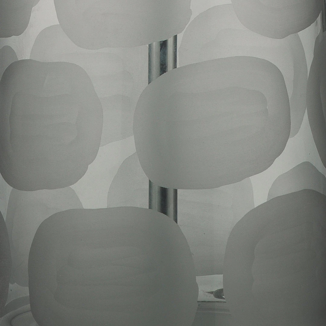 Table Lamps Jamie Young Pebble Table Lamp, Large In Grey Glass With Large Drum Shade In White Linen 4 Table Lamps Jamie Young Pebble Table Lamp, Large In Grey Glass With Large Drum Shade In White Linen