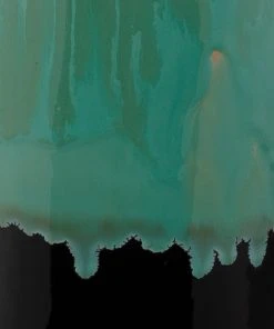 Jamie Young Wythe Table Lamp In Aqua, Black & Cream Glaze Ceramic Table Lamps