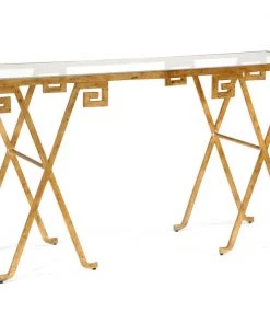 LIVING ROOM Chelsea House Greek Key Console