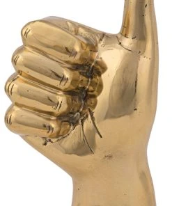 DECOR Noir QS Thumbs Up, Brass