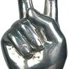 Noir QS Peace Sign, Silver 1 Noir QS Peace Sign, Silver