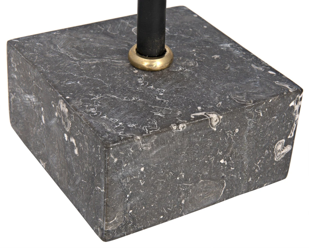 Noir Peace Sign On Stand, Brass DECOR 4 Noir Peace Sign On Stand, Brass DECOR