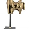 DECOR Noir Goker, Brass With Stand