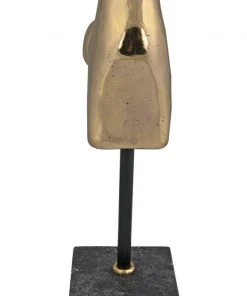 DECOR Noir Goker, Brass With Stand