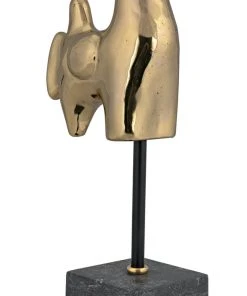 DECOR Noir Goker, Brass With Stand