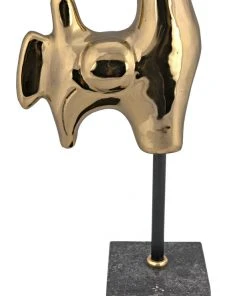DECOR Noir Goker, Brass With Stand