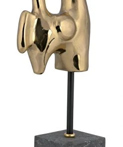 DECOR Noir Goker, Brass With Stand