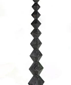 Noir Brancusi Sculpture, Cinder Black