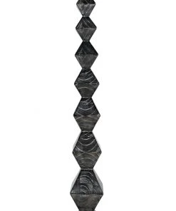 Noir Brancusi Sculpture, Cinder Black