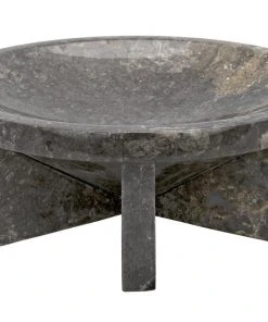 DECOR Noir D'Arco Tray, Dark Marble