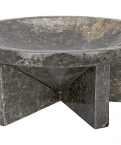 DECOR Noir D'Arco Tray, Dark Marble