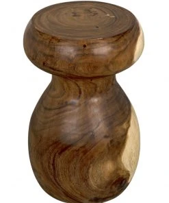 Noir Danza Stool, Mungur Wood