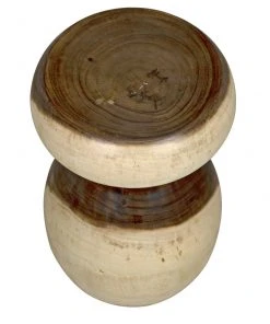 Noir Danza Stool, Mungur Wood