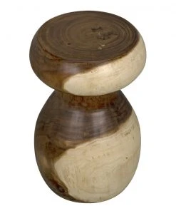 Noir Danza Stool, Mungur Wood