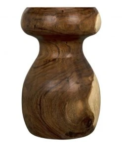 Noir Danza Stool, Mungur Wood