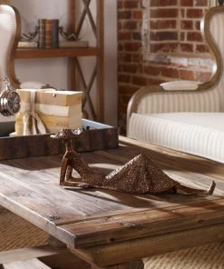 Uttermost Summer Days Antique Bronze Sculpture