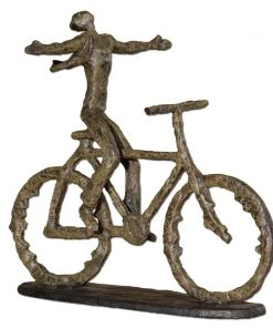 Uttermost Freedom Rider Metal Figurine DECOR
