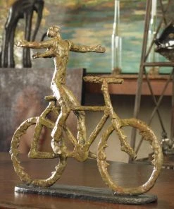 Uttermost Freedom Rider Metal Figurine DECOR