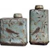 Uttermost Freya Light Sky Blue Containers, Set/2