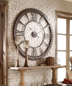 DECOR Uttermost Ronan Wall Clock, Large