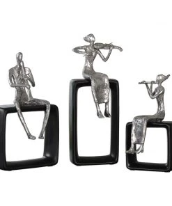 DECOR Uttermost Musical Ensemble Statues, S/3