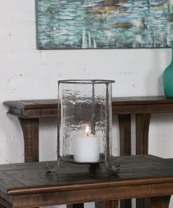 Candle Holders & Hurricanes Uttermost Nicia Bronze Candleholder