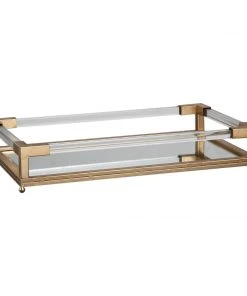 DECOR Uttermost Balkan Mirrored Tray