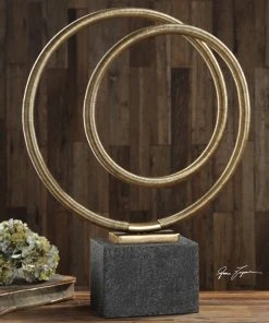 Uttermost Oja Gold Sculpture DECOR