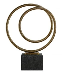 Uttermost Oja Gold Sculpture DECOR