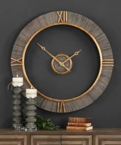 Uttermost Alphonzo Modern Wall Clock DECOR