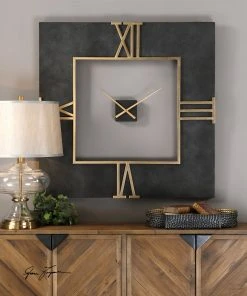 Uttermost Mudita Square Wall Clock