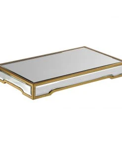 DECOR Uttermost Carly Mirrored Tray
