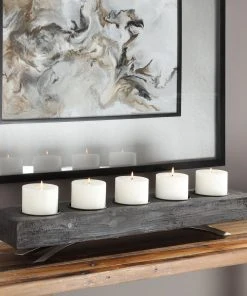 Uttermost Callum Wooden Candleholder