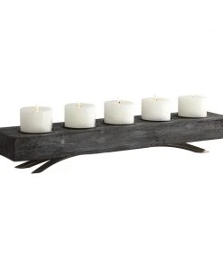 Uttermost Callum Wooden Candleholder
