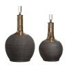 Uttermost Arnav Matte Black Bottles, S/2 DECOR