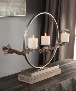 Uttermost Ameera Twig Candleholder Candle Holders & Hurricanes
