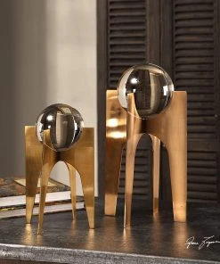 Uttermost Ellianna Crystal Spheres, S/2 DECOR