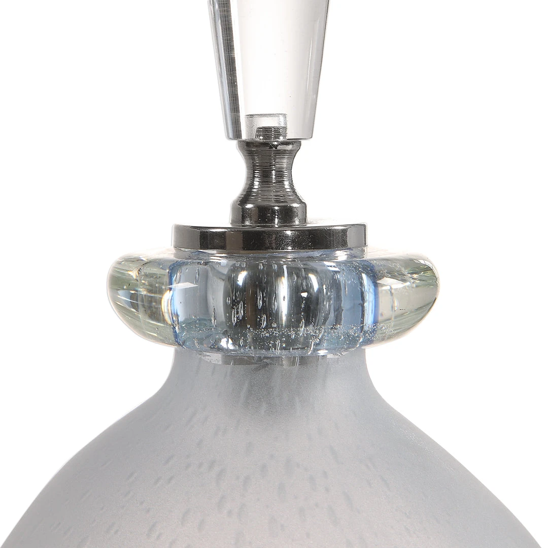 DECOR Uttermost Leah Bubble Glass Containers S/2 5 DECOR Uttermost Leah Bubble Glass Containers S/2