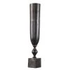 DECOR Uttermost Kaylie Black Nickel Vase